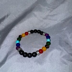 RAVELUXE 🥳 Rave Kandi Bracelet 🍭 ‘Double Chakra’ ☸️🪬